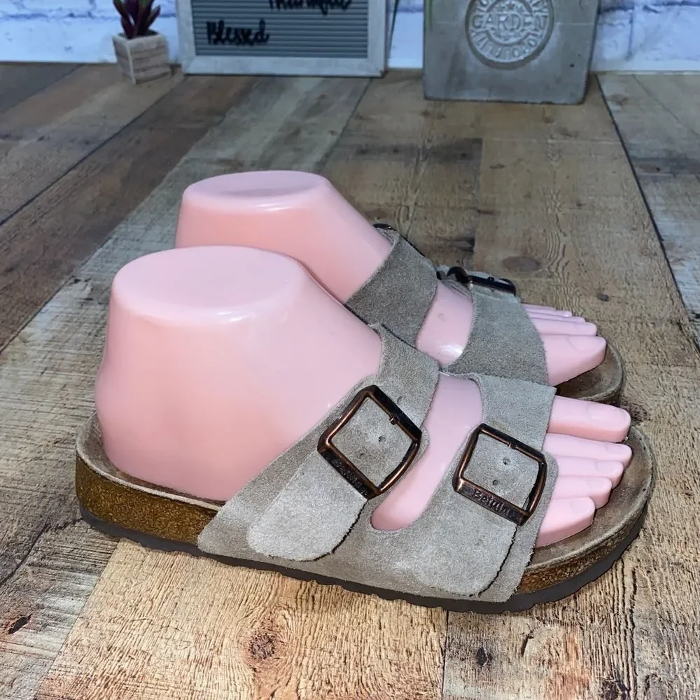 Betula Birkenstock taupe Arizona sandals 36